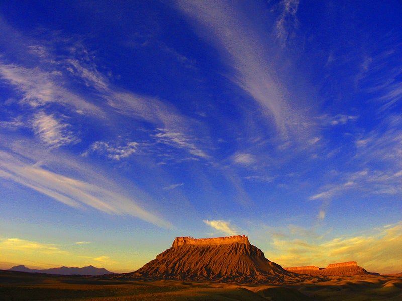Factory Butte in Utah